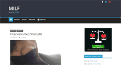 Desktop Screenshot of milf.nl